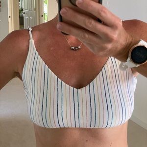 O’NEILL bikini top rainbow print